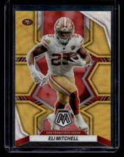 Eli Mitchell 2022 Panini Mosaic #176 SN San Francisco 49ers