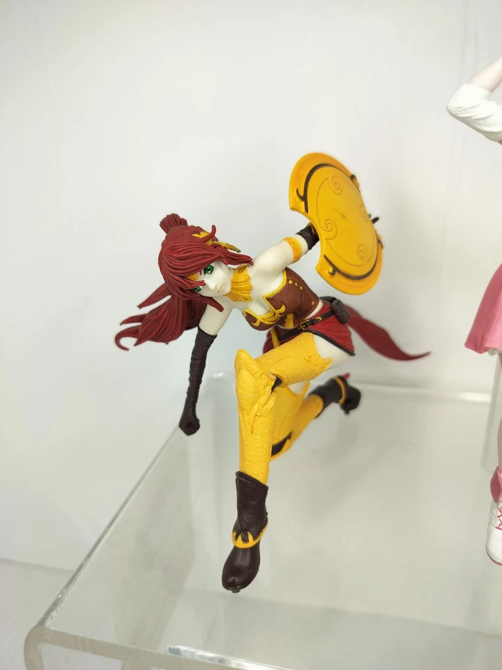 Figura Dientes de Gallo MCFARLANE RWBY Pyrrha / Nora Serie 2 COMO ESTÁ  Foto 3 de 4