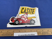 Vintage Decal Sticker Casite Engine Additives Indy Race Car  Image Race Street