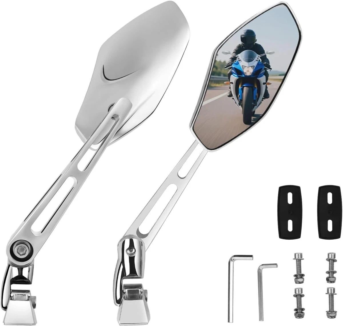 鏡 KACA Las mejores ofertas en Conjuntos de Espejo para Scooter y