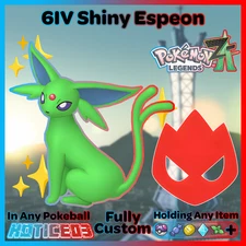 ✨ Shiny Alpha Espeon 6IV + EVs ✨ Pokemon Legends ZA 🚀 Fast 🚀