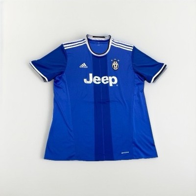 Adidas Juventus Football Soccer Jersey Mens XL Blue 2016 Away Size