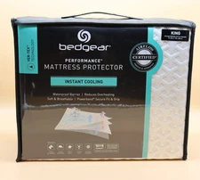 Bedgear Ver-Tex Performance Mattress Protector - Instant Cooling Waterproof King