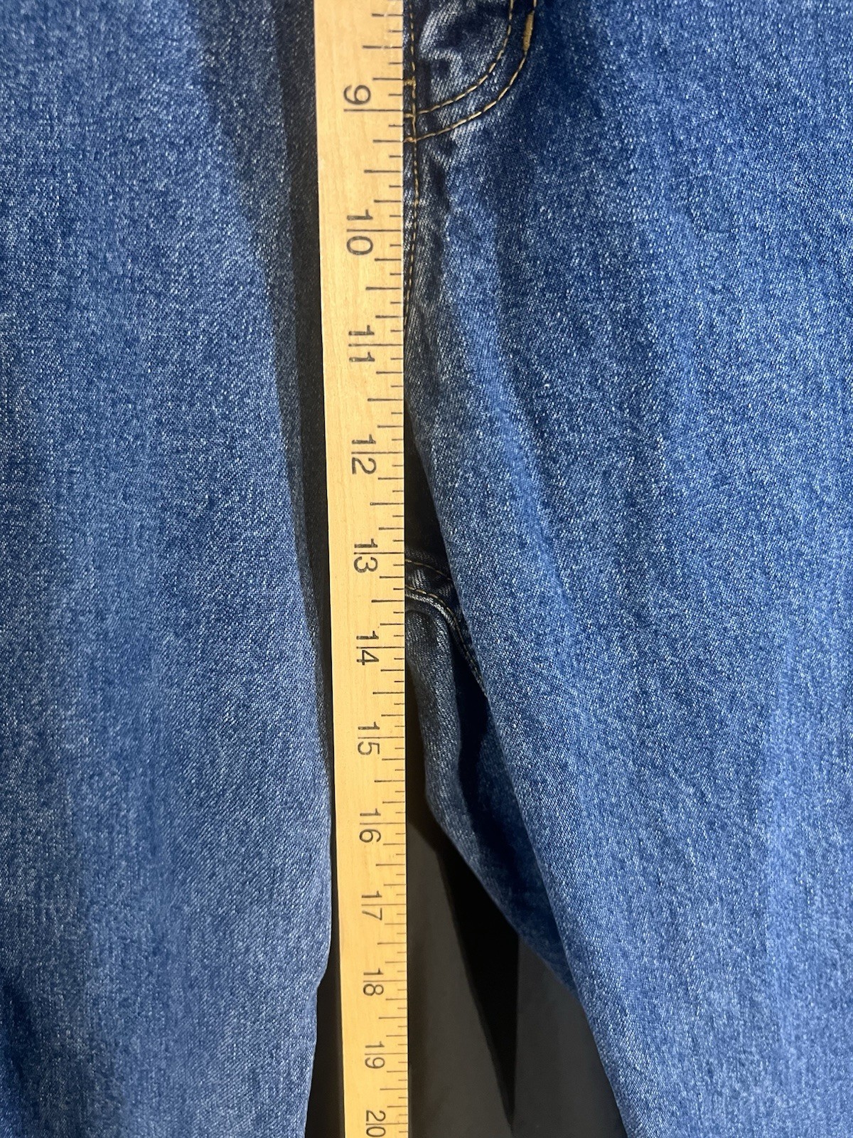 Vintage Y2K Tommy Hilfiger Demin Jeans 38x32 Tommy Jeans Straight Leg Baggy 