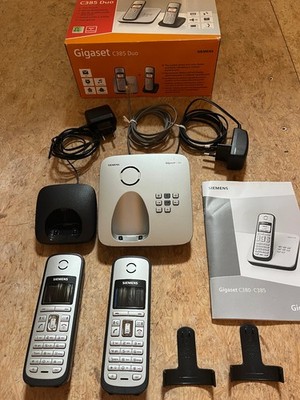 Siemens Gigaset C385 Duo - DECT - Telefon