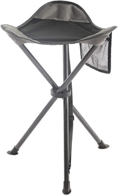 EVER ADVANCED Klapphocker Tripod hoch 53 cm leicht Camping grau