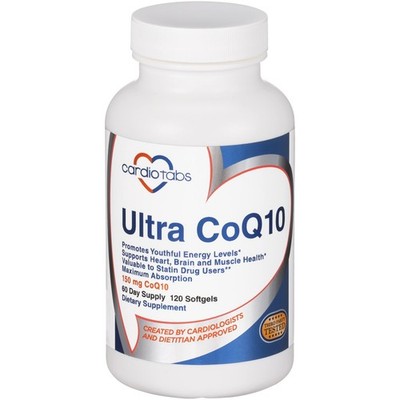 Ultra CoQ10 Coenzyme Supplement for Cardio Health, 150 mg of CoQ10 - Ubiquino...