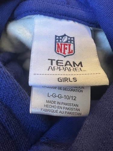 Neu NFL Mädchen Buffalo Bills Größe 10/12 Kapuzenpullover Pullover Neu mit Etikett offiziell - Bild 5 von 5