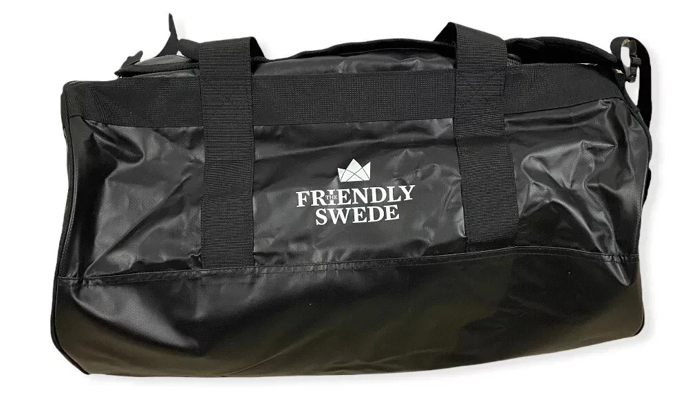 The Friendly Swede Duffel Bag with Backpack Straps for Gym, Travels and Sports