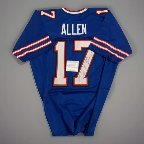 Josh Allen #17 Buffalo Bills Signed Autographed Jersey with COA NFL