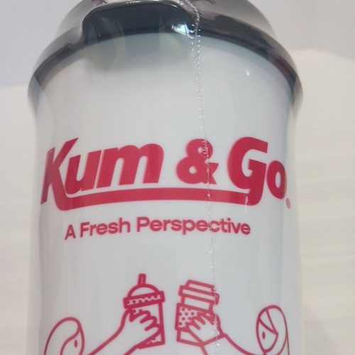 Kum & Go 24 Ounce Travel Cup Sealed A Fresh Perspective - Picture 8 of 9