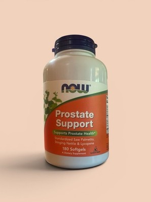 NOW FOODS Prostate Support 180 Softgels 3 Month Supply Exp. 9/2026 Free Shipping