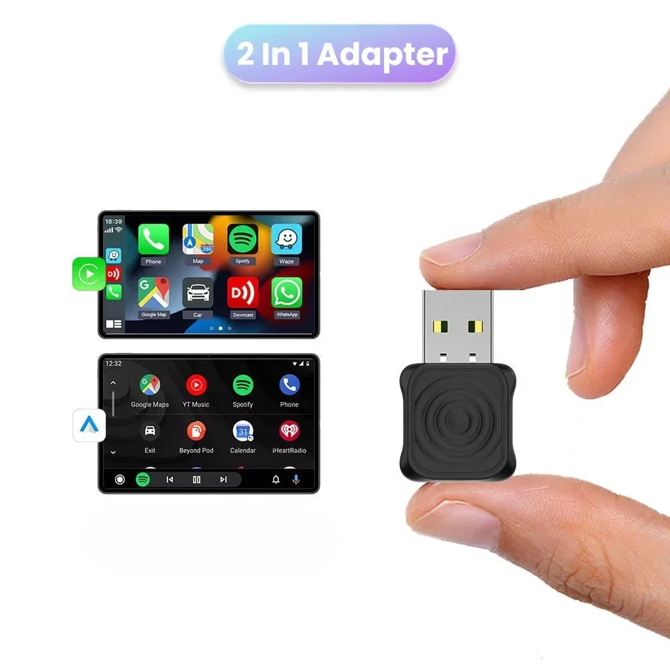 CarlinKit 5 Mini ULTRA 🛜Kabellos Apple CarPlay & Android Auto Wireless 2025 NEU - Bild 3 von 4