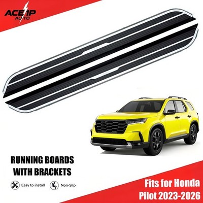 Fixed Running Boards Side Steps Pedals Fits for Honda Pilot 2023 2024 2025 2026