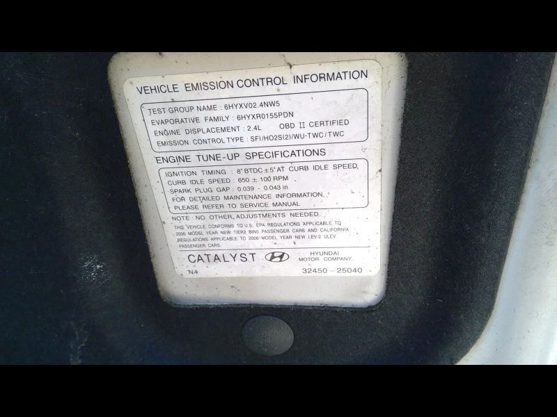 (LOCAL PICKUP ONLY) Driver Left Fender Fits 06-10 SONATA 3958517 Foto 2 de 4