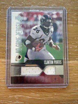 2004 Upper Deck - Clinton Portis UD Game Jersey   # CP-GJ