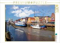 Calvendo Puzzle Husum 1000 Teile Puzzle Quer | 1000 Teile Lege-GrößE 64X48Cm Fot