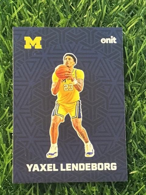 2025-26 ONIT Michigan Basketball Fusion #F-7 Yaxel Lendeborg Insert