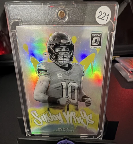2025 Donruss Optic Bo Nix Base (RAW)