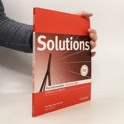Solutions Pre-Intermediate Workbook (SK Edition)  |  Tim Falla
