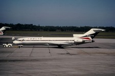 Dia N1649 Boeing 727-291 Delta 1979 Flugzeug 35mm gerahmt OP-N12-32