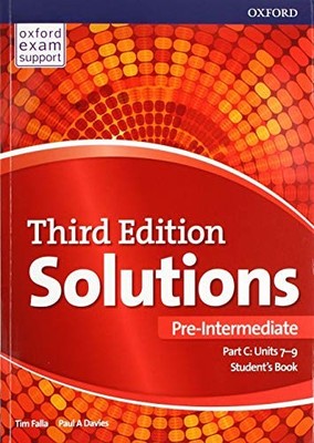 Solutions: Pre-Intermediate: Student's Book C Units 7-9: Leading