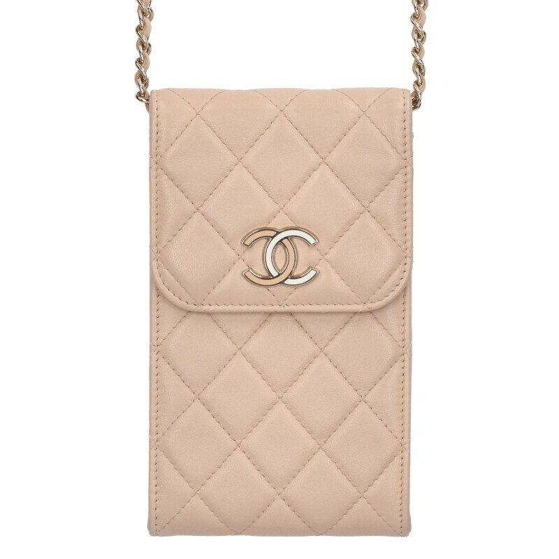 Chanel Phone Case Quilted Chain Shoulder Bag  802724