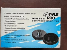 Pyle-Pro PDS382 1.75" Titanium Screw on Compression Horn Driver