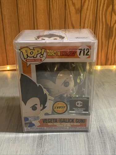 Funko Pop! Dragon Ball - Vegeta (Galick Gun) (Chase) - Chalice W/ Protector