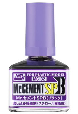Mr.Hobby MC132 Mr.Cement SP Black MC-132 , Grundpreis 1L./150,00,-  