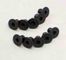 Kyosho Flat Head Screw Hex/M4x6/10pieces - RC Parts