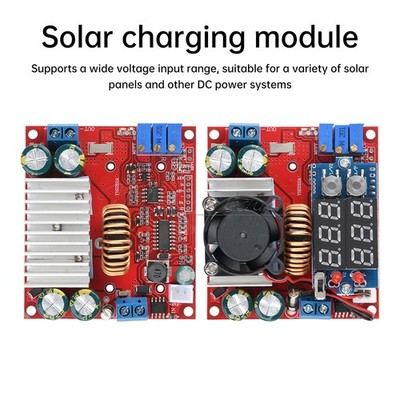 DC 6-50V 15A MPPT Boost Charging Module Adjustable Step-up Solar Charging Module
