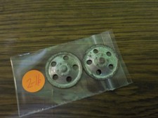 vintage tonks ford truck set of 2 metal hub-cap 1954-59 for parts