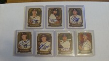 2024 TOPPS ALLEN & GINTER SIGNED /IP AUTOD 7 CARD TEAM SET TIGERS / TARIK SKUBAL