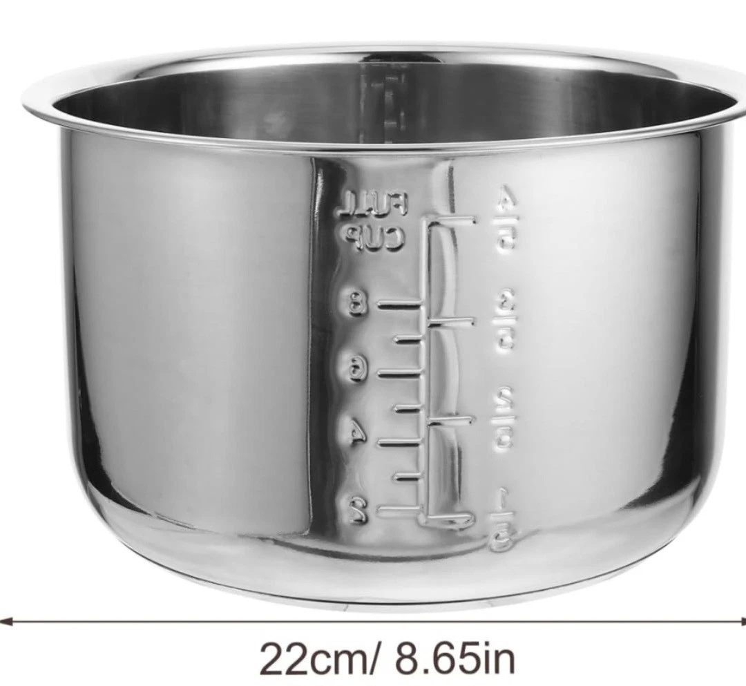 Replacement Pot 304 Stainless Steel For RICE COOKER