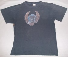 VTG 80S 90S HARLEY DAVIDSON T SHIRT L FLATHEAD 45 ENGINE ANVIL USA SINGLE STITCH