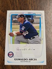 Oswaldo Arcia 2011 Bowman Baseball #BP28 Minnesota Twins Prospects