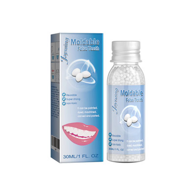 Silicone Denture Set Denture Reliner Fit Mouth Cavity Temporary Orthodontic Teet