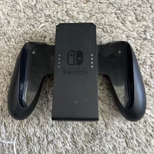 Nintendo Switch Joy Con Grip Black Controller (HAC-011) OEM Official *FREE SHIP*