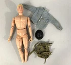 Vintage 1964 Hasbro GI Joe Action Figure Parts, Arms, Head, Body, Accessories