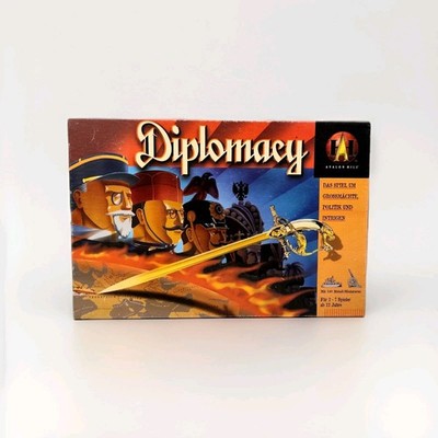 Diplomacy | Brettspiel Avalon Hill Hasbro  1999 | Metall-Miniaturen | LESEN!