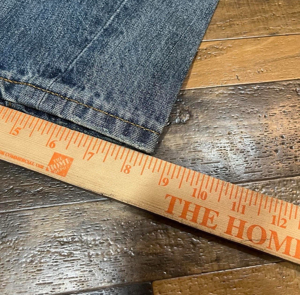 Mastermind Japan Blue Archive Patchwork Jeans A/W… - image 7