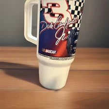 1999 Dale Earnhardt Jr NASCAR Travel Mug BETRAS USA Insulated Cup #8 VTG