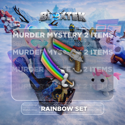 Murder Mystery 2 | Rainbow Set | Godly Small Set Chroma | MM2 Item's | Fast Send