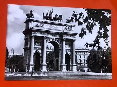 03692 Postcard Milan (MI) Arch of Peace