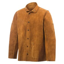 Steiner 9215 Brown Weld-Cool Premium Side Split Cowhide Welding Jacket LRG