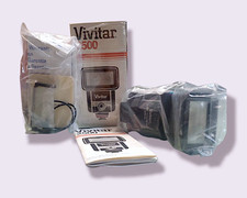 Vivitar Zoom Thyristor 2500 Shoe Mount Flash Vintage Camera Attachment