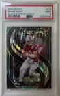 2024 Panini Select Drake Maye #113 Black & Green Shock PSA 9 Mint Patriots RC