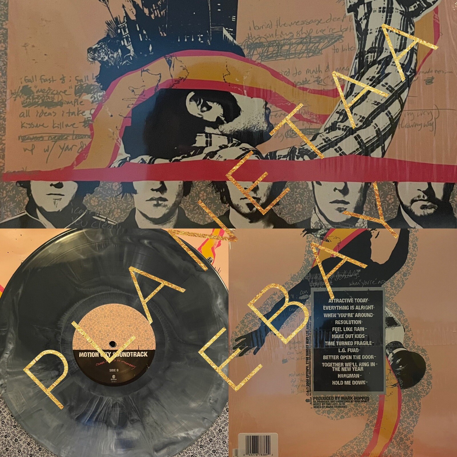 Motion City Soundtrack Commit This To Memory White Black Explosion