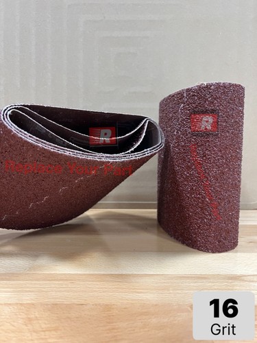 Paquete de 10 16 correas de lijado de grano 8"x19" para lijadora de piso EZ-8 - Premium resistente - Imagen 5 de 5
